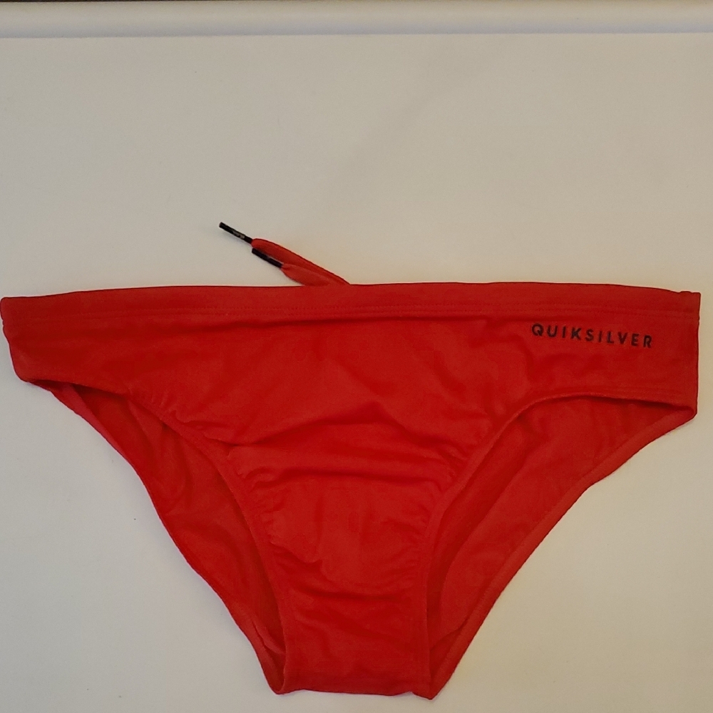 Quiksilver Red Swim Briefs